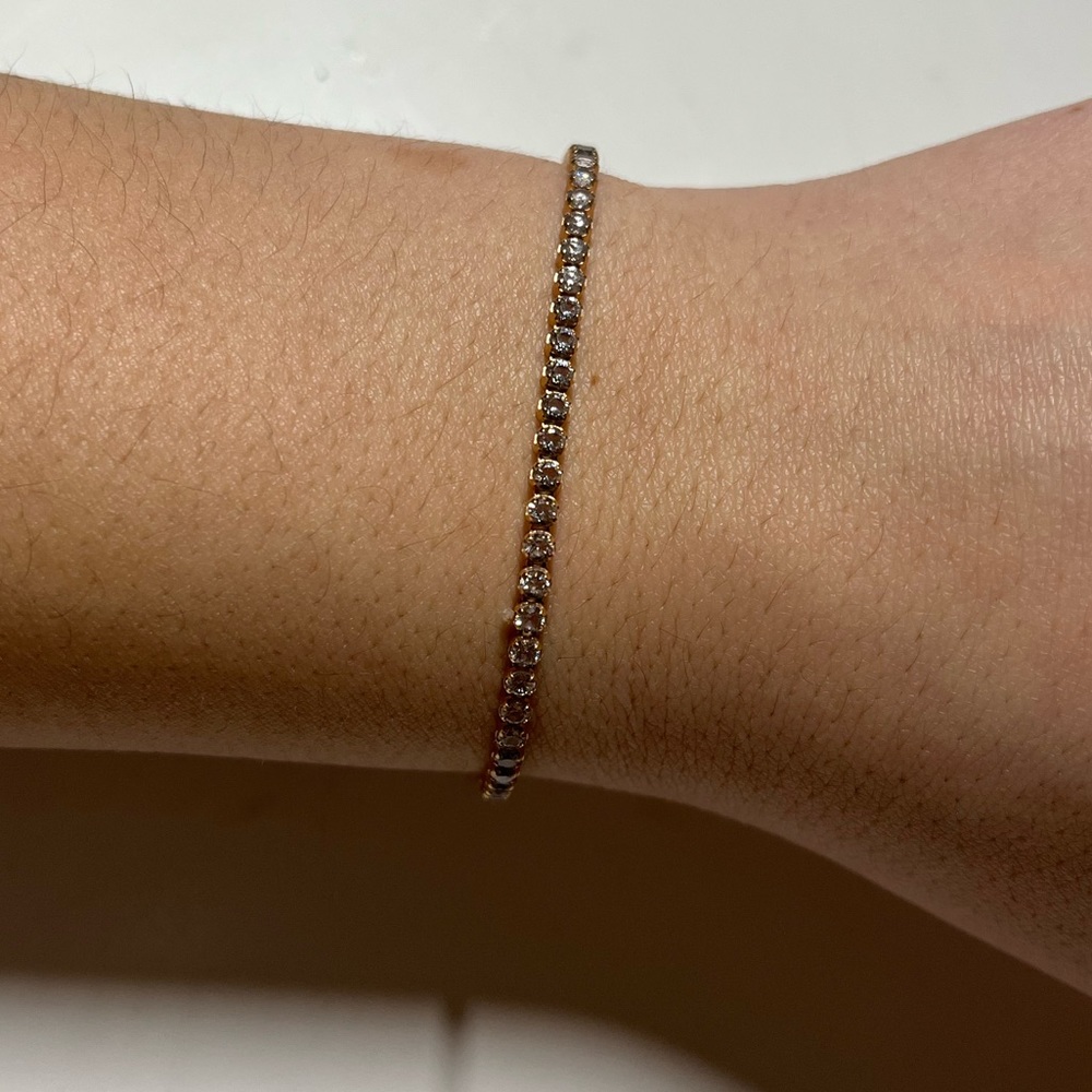 Authentic Pandora Sliding Tennis Bracelet